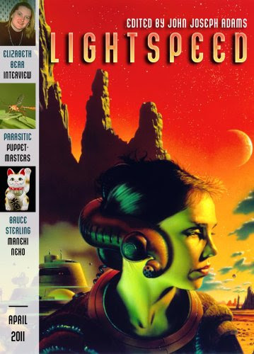 Lightspeed Magazine, April 2011, by Lightspeed Magazine, John Joseph Adams, Anne McCaffrey, Tom Crosshill, An Owomoyela, Bruce Sterling Lightspeed Magazine, April 2011, by Lightspeed Magazine, John Joseph Adams, Anne McCaffrey, Tom Crosshill, An Owomoyela, Bruce Sterling