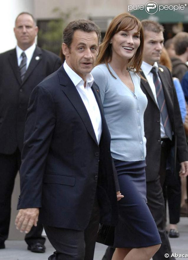 nicolas sarkozy. Carla Bruni et Nicolas Sarkozy