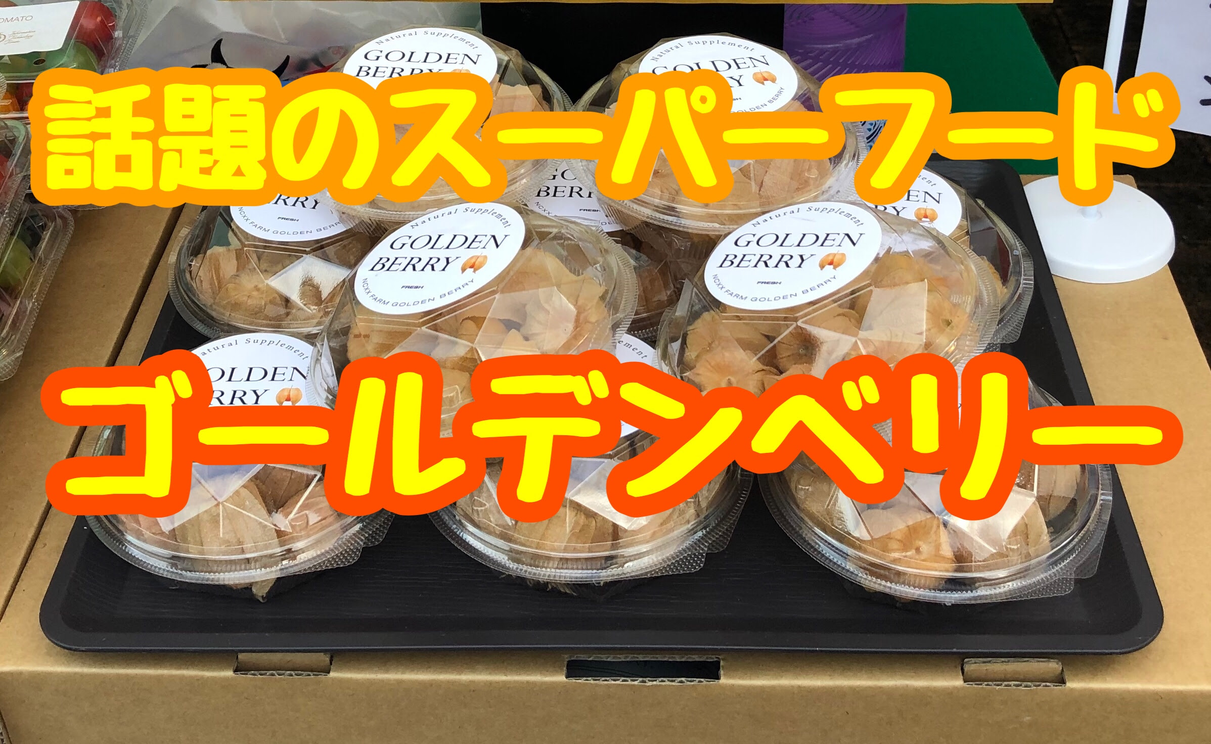 食べられるほおずき 栄養たっぷりなスーパーフード ゴールデンベリー Fuchannel Com