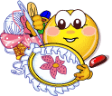Smiley knitting - Images and gifs for social networks