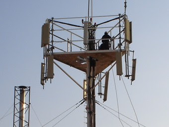 Una imatge d'arxiu de l'antena del Camí del Mig de Mataró./  Foto:EL PUNT