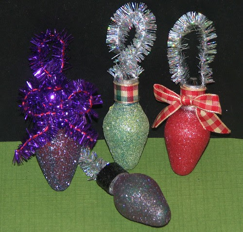 Glitter Bulb Ornament 4