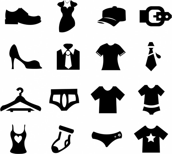 Download Black clothing icon free vector download (26,027 Free vector) for commercial use. format: ai ...