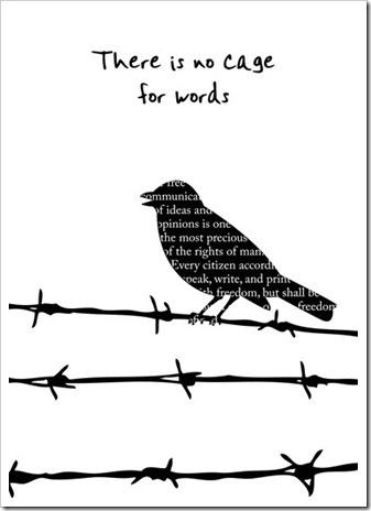 there is no cage for word