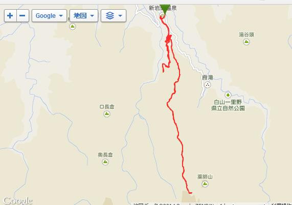 14 06 28 白山登山 楽々新道 小桜平まで Toshiのブログ