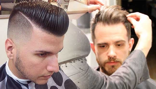 Fesyen rambut Pompadour digilai remaja lelaki masa kini Fesyen rambut Pompadour digilai remaja lelaki masa kini