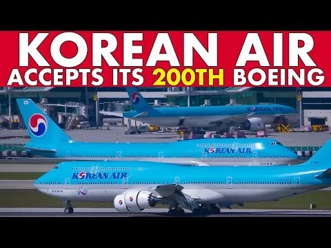 KOREAN AIR takes delivery of 200th Boeing
