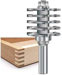 MLCS Woodworking Box Joint Router Bit - 1/2" Shank - Joinery Router ...