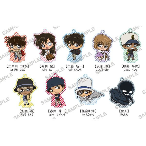 名探偵コナン 名探偵コナン 旅まにアクリルスタンドフィギュア 1box 19年5月出荷予定分 しゃべあに