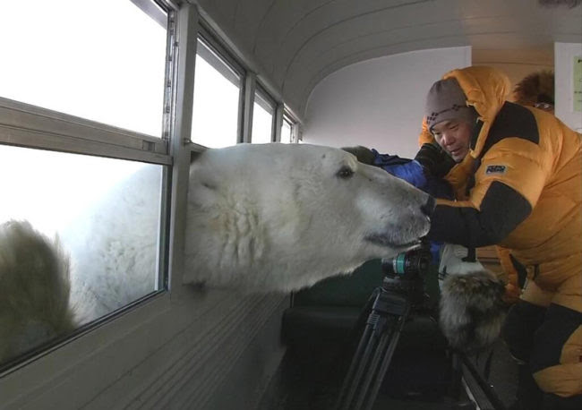 Hello Lunch...I mean new friend. Do you mind pointing me to a bigger opening? I'm hungr...um...cold