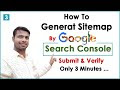 How to Generate  Sitemap by Google Web Master Search Console 2020 | Step...