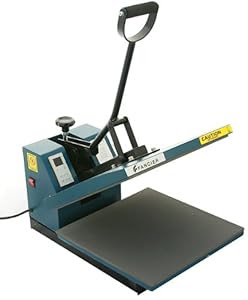 Powerpress Industrial-quality Digital 15-by-15-inch Sublimation T-shirt Heat Press