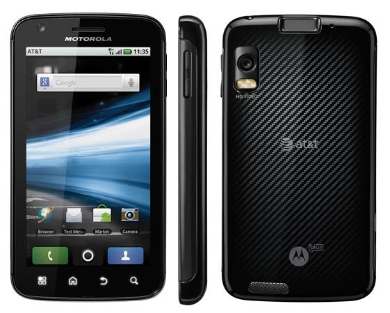 motorola atrix 10 Best Android Cell Phones in 2011