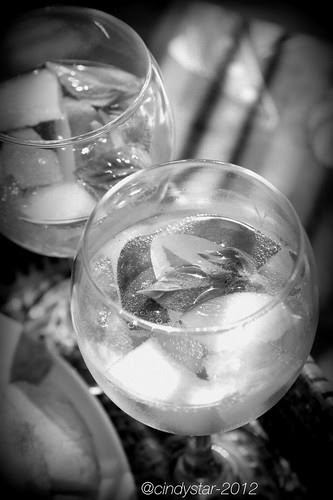 aperitif on the terrace
