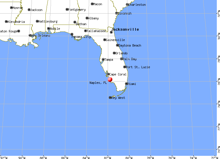 Florida Naples Map