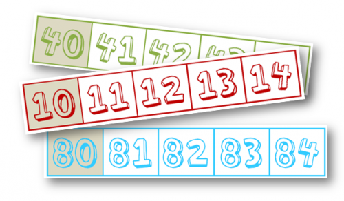 Numeration Affichage Dizaines Et File Numerique Coordonnee Haddock