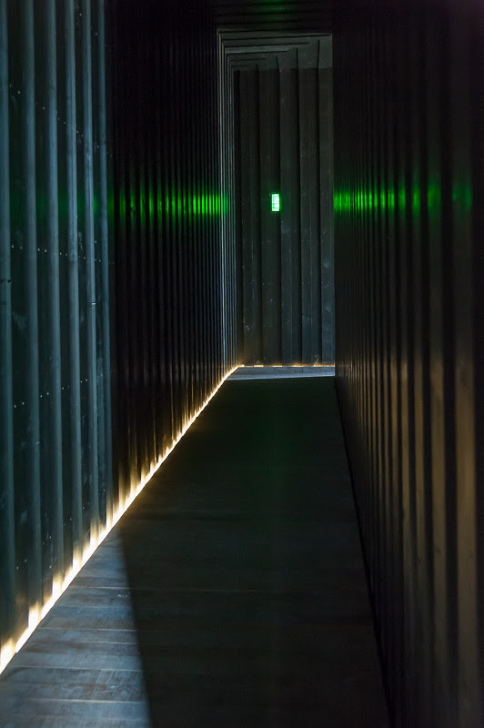 "Four cubes to contemplate our environment"  (Tadao Ando), château La Coste, Le Puy-Sainte-Réparade