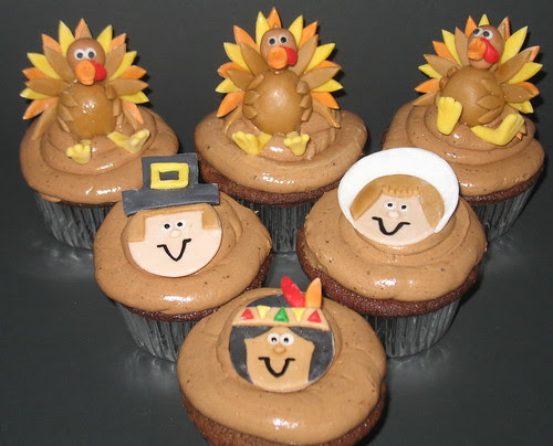 images of thanksgiving cupcakes.  thanksgiving cupcake 