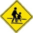 Approaching School Sign warning sign