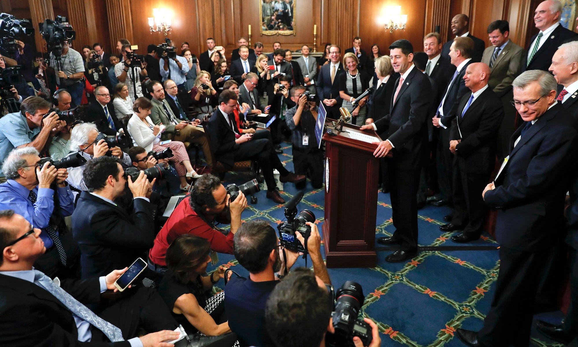 paul ryan announcing tax plan