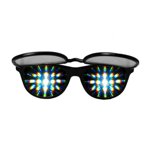 iHeartRaves Flip Up Diffraction Prism Fireworks Glasses