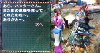 Mhp2g 祝 ヘビィボウガン１００回 雪に白鷺 日記淡々