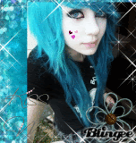 Emo Girl Blue (Again) Kiss me!!