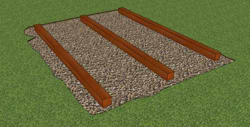 Shed Foundation Plans How to Build DIY by 8x10x12x14x16x18x20x22x24 