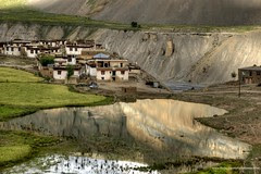 Some of the wonderful photographs of Lahual and Spiti Distirct of Himachal Pradesh : By Munish Chandel : Posted by Munish Chandel on www.travellingcamera.com : Spiti valley - sand rocks : Baby Rocks at Spiti ValleyParagliding at Rohtang pass : Paragliding at Rohtang Pass. ..You can enjoy your ride over here, though the entire journey does not even lasts a minute or so.Battal Village on the way to Kunjam Pass : Battal is the last village having PWD resthouse on the way to Kunjam pass from chhota dara....Heaven for Animals, And ofcourse for Humen tooRohtang From the top: This is small town situated at top of Rohtang Pass. One can get enough to eat in these small shops, Pass is just another 3 KMs from this place.Long queue of trucks waiting for road to clear.. chenab's coming...Kaja & way to Ki / Kiber...Losar Valley, Spiti, Himachal Pradesh... Losar village is the first village after Kunjam Pass. It's known for Peas export in India...Chhatru, Chhota dara, Lahaul, HP ... Sunset view of Village Chhatru near chhota dara, Lahaul Distt. Himachal Pradesh Monestry at Nako Village : Buddha's Monestry at Nako lovely spiti valley - Kyato village : A pond side village near to Kaja on the way to TabboChhota DARA at LahaulPicture showing the HP PWD Rest house in Chhota dara village of District Lahaul, Himachal Pradesh. There is no other house surrounding 50KMs from this place.Chandra taalpeople taking bath at chandrataal lake, lahaul, himachal pradesh - 25 KMs from Kunjam Pass & 20KMs from Batal Village.Chenab all the wayroadside chenab river, spiti valley, himachal pradesh..On the way to Tabbo, Kajabeauty of Spiti valley... Green, Windy, Cloudy and various shades of life....lights and shadows..A play between light and shadow.... in Lahaul Valley of Himachal Pradesh, INDIA..Entery to spiti valleyPandoh Dam...At Tannijubar Lake, Narkanda, Shimla, India...Symmetric water Reflections of the temple at Tannijubar Lake.. About Tanijubar Lake.. Tani Jubar is an artificial water fed lake located near to Narkanda, Shimla in the state Himachal Pradesh of India. It's a fascinating place to spend some picnic time over here. To reach this beautiful place one need reach Narkanda, then rent a taxi for Tanijubar. Place is 12KMs from Narkanda.Mystic clouds at Lahaul....Mysty clouds at Chhota dara, lahaul, himachal pradesh. Moon is hiding behind these cloudsNako Lake...Nako Lake is a high altitude (3,662 metres or 12,014 ft) lake in the Pooh sub-division of district Kinnaur. It forms part of the boundary of Nako village and seems that the village is half buried in the lake's border. The lake is surrounded by willow and poplar treeChandraTal Lake at Lahaul....Chandra Tal Lake is situated at a height of 4300 m and 13.5 kms away from the Kunzum Pass in Spiti and Lahaul district of Himachal Pradesh.