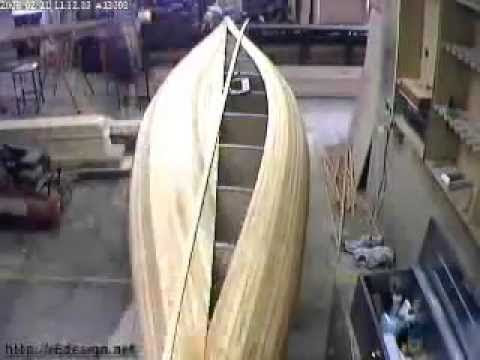 Fiberglassing a wooden boat Estars