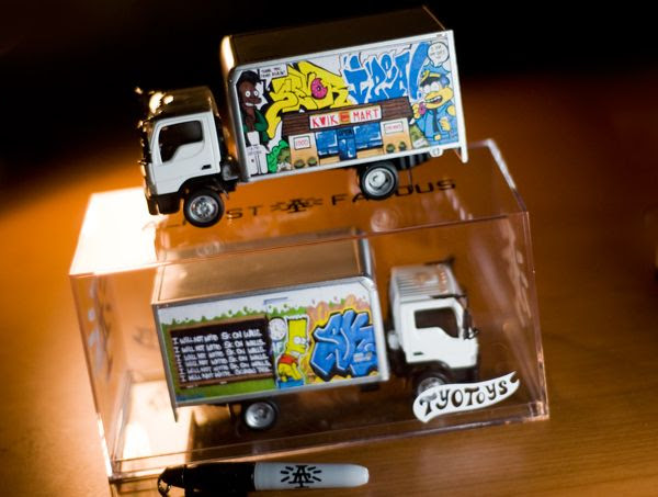 TYO Toys x Almost Famous's Simpsons "Chinatown Dreamtruck"!