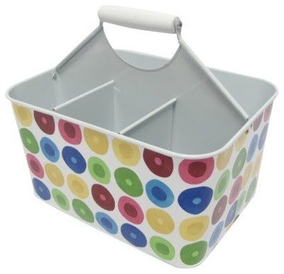 Multidot Metal Square Utensil Caddy - modern - flatware - - by Target
