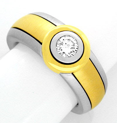 Foto 1, Neu! IGI-Brillant! in Super-Traum-Ring Luxus! Portofrei, S8629