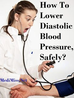 How to lower diastolic bp