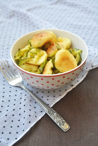 Pasta with Zucchini and Ricotta Polpette