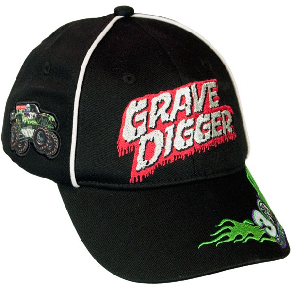 Grave Digger Darkness Youth Fleet Cap