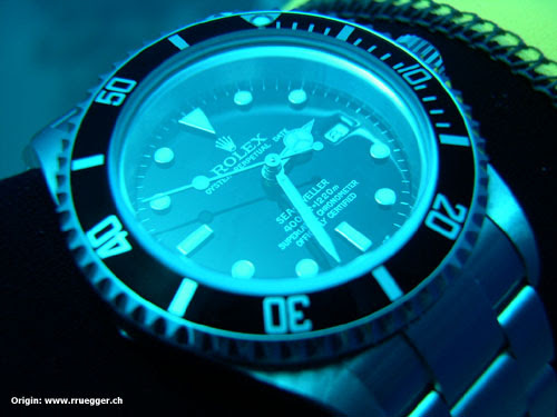 Rolex Sea Dweller Ref. 16600. September 4, 2007 by selvage