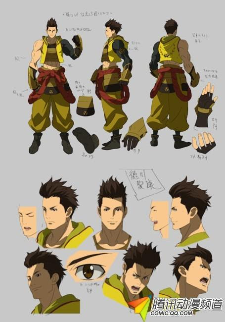 战国basara 新作曝人设图 播出谍报 加藤胜 新浪博客