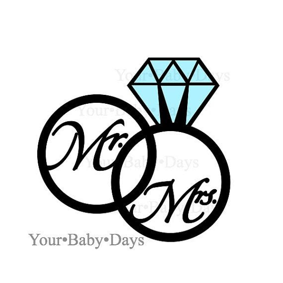 Download Silhouette Wedding Ring at GetDrawings | Free download