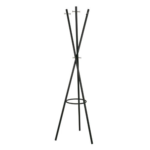  Haku Möbel 89594 Portemanteaux Tube d'Acier Noir