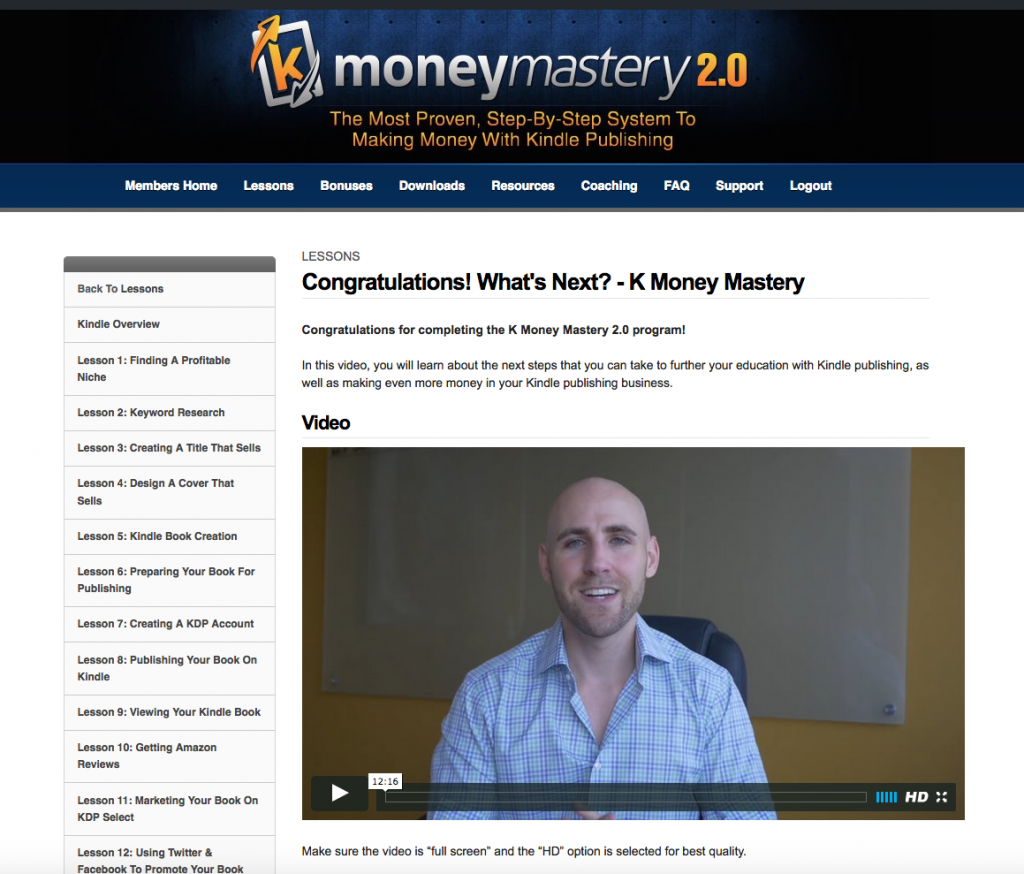 K Money Mastery Review - m!   ake money with kindle publishing k money mastery