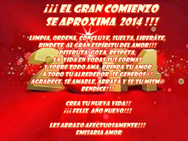 feliz año nuevo