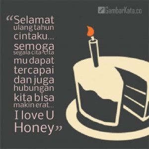 kata untuk pacar yg ultah