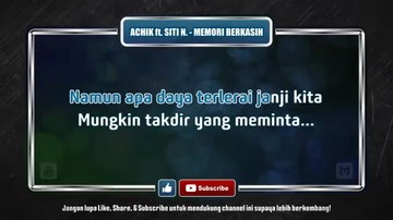 siti nordiana memori berkasih