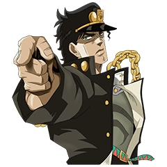 ジョジョ 第3部 承太郎チーム Lineスタンプ 集英社 ジョジョの奇妙な冒険sc製作委員会