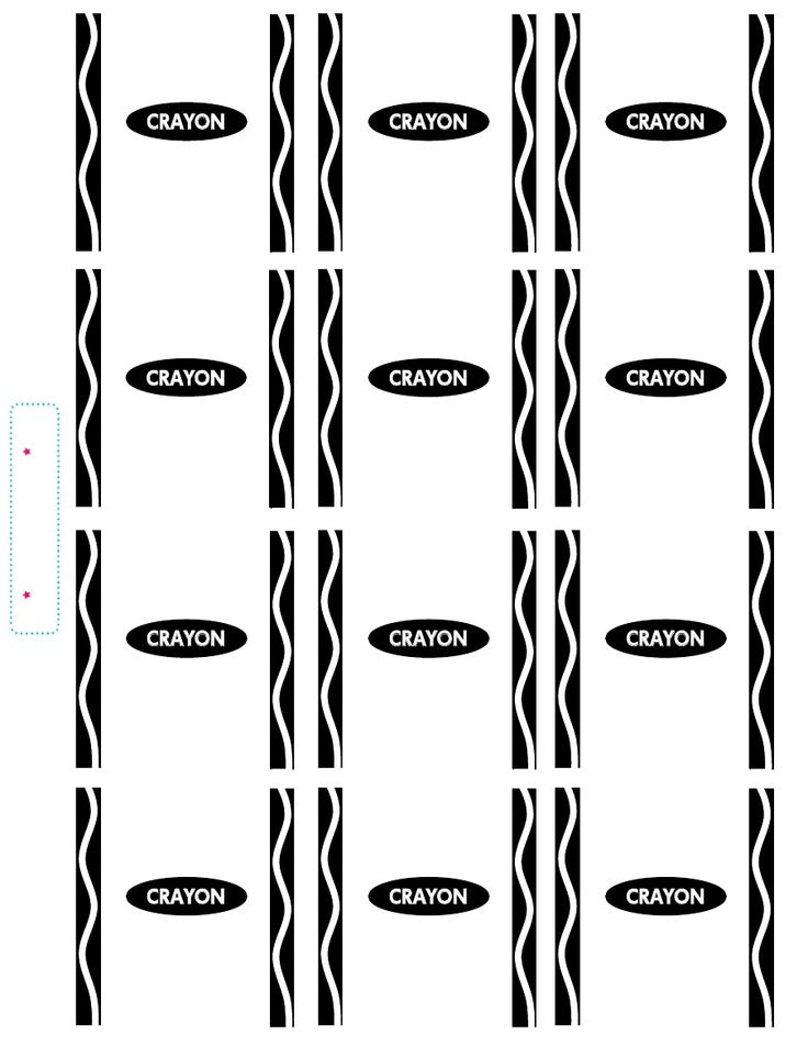 Free Crayon Template, Download Free Crayon Template png ...