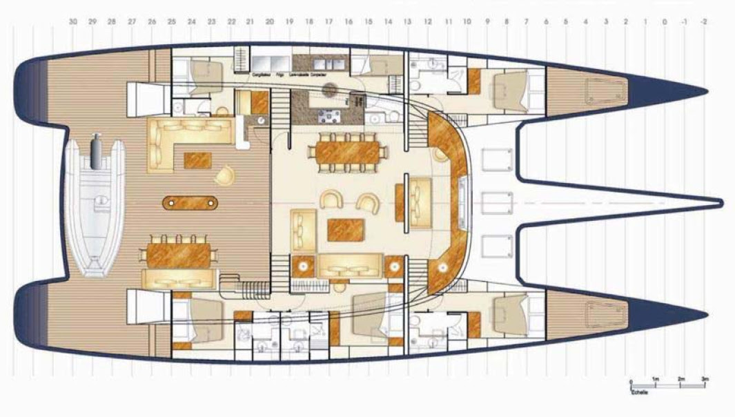 luxury catamaran sailing yacht black swan ex rafoly luxury catamaran ...