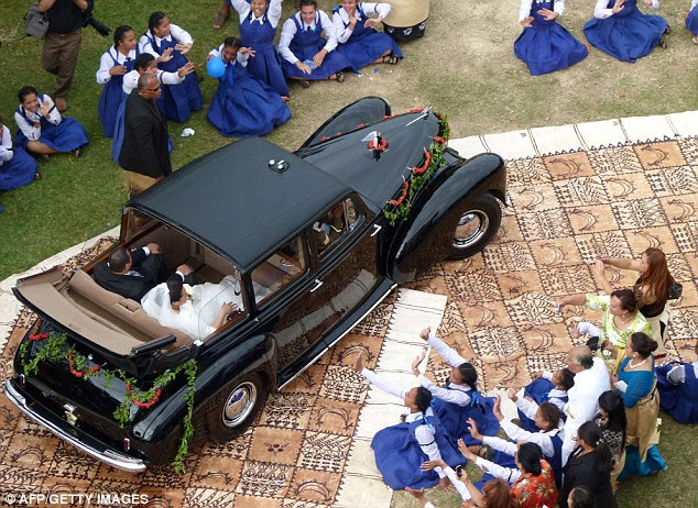The marriage took place despite controversy about the pair being cousins
