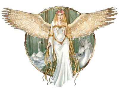 Glittering White Angel