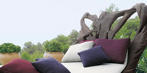 Outdoor Decor - Yarn Patio Mats from Paola Lenti Landscape Collection